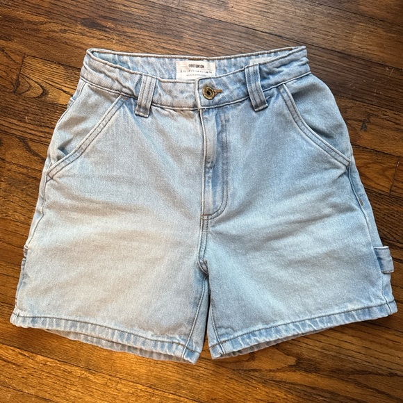 Cotton On Denim Carpenter Shorts - Picture 1 of 3
